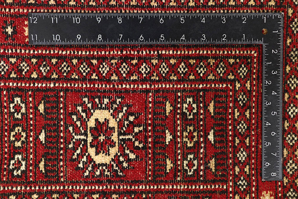Firebrick Bokhara 8' 1 x 10' 4 - No. 59384 - ALRUG Rug Store