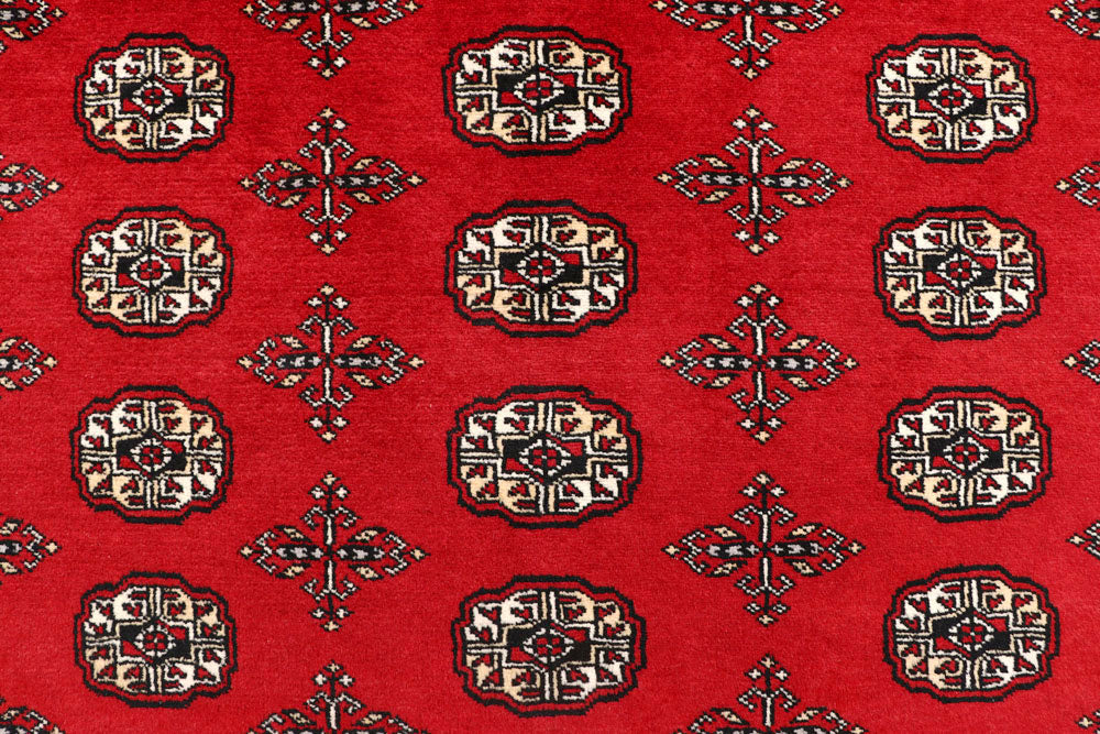 Red Bokhara 8' 1 x 10' 6 - No. 59385 - ALRUG Rug Store