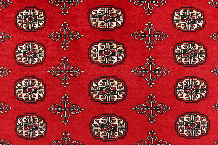 Red Bokhara 8' 1 x 10' 6 - No. 59385 - ALRUG Rug Store