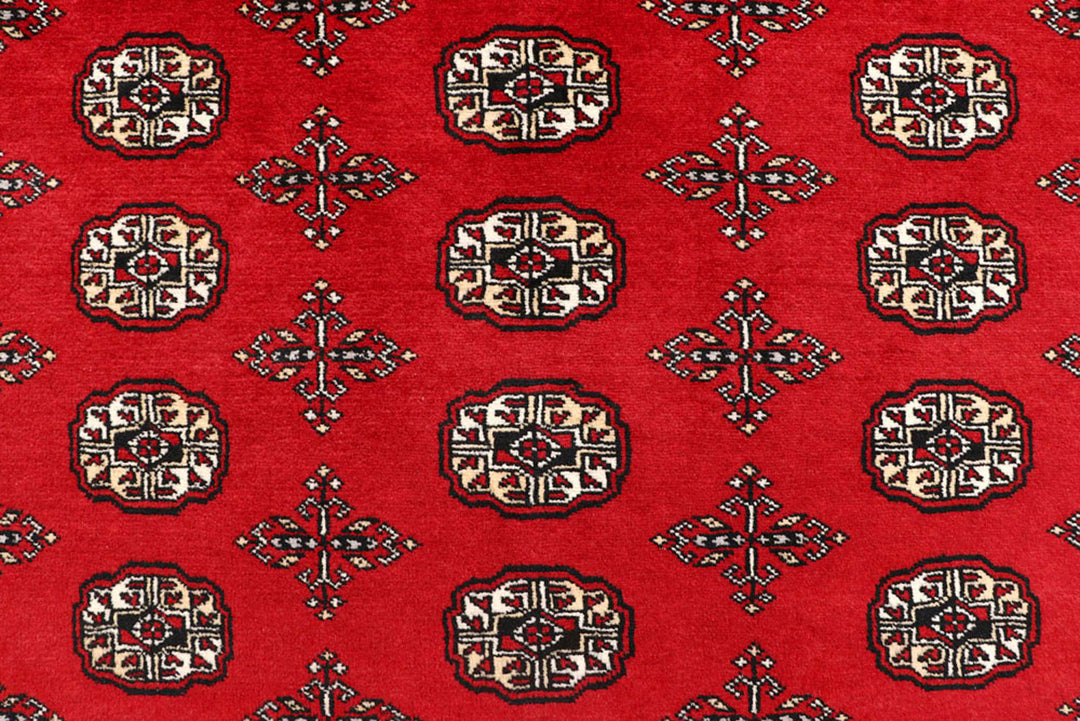 Red Bokhara 8'  1" x 10'  6" - No. QA54953