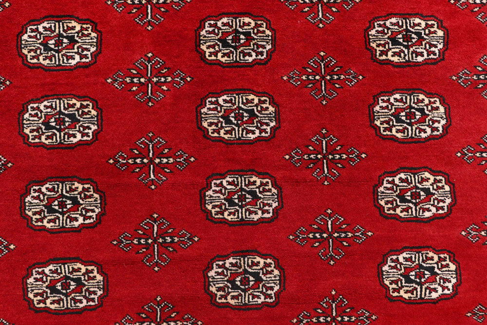 Red Bokhara 7' 10 x 10' 4 - No. 59386 - ALRUG Rug Store
