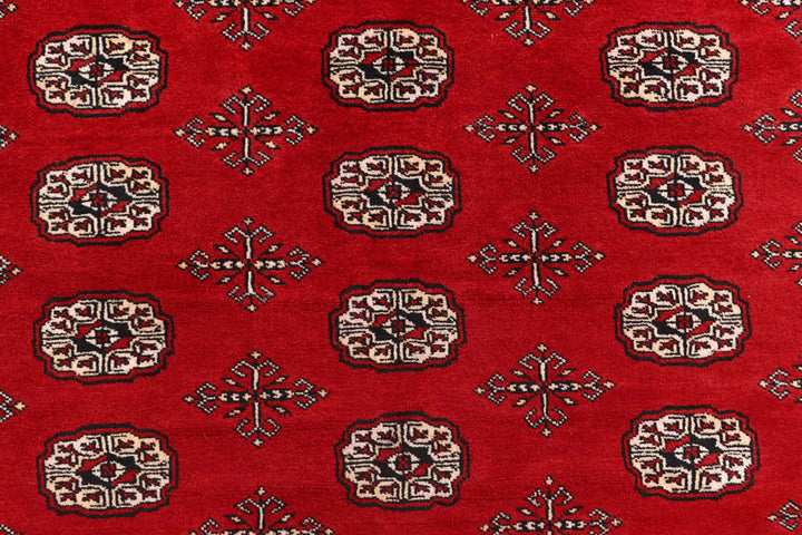 Red Bokhara 7' 10 x 10' 4 - No. 59386 - ALRUG Rug Store