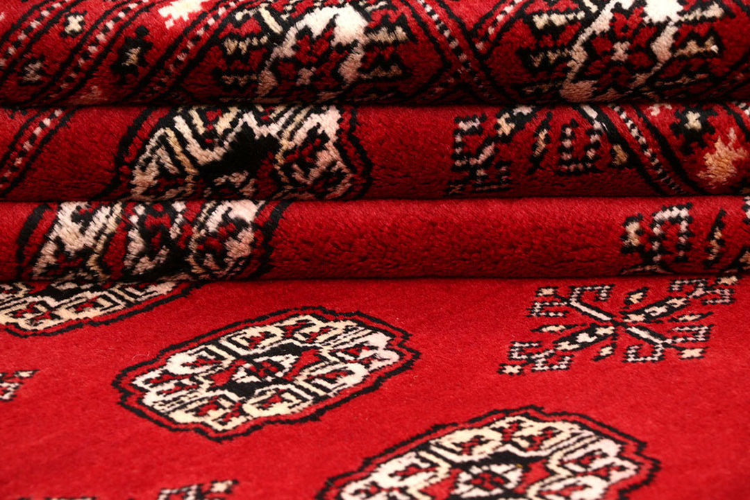 Red Bokhara 7'  10" x 10'  4" - No. QA81361