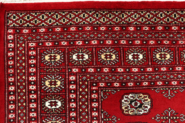 Firebrick Bokhara 8' x 10' 4 - No. 59387 - ALRUG Rug Store