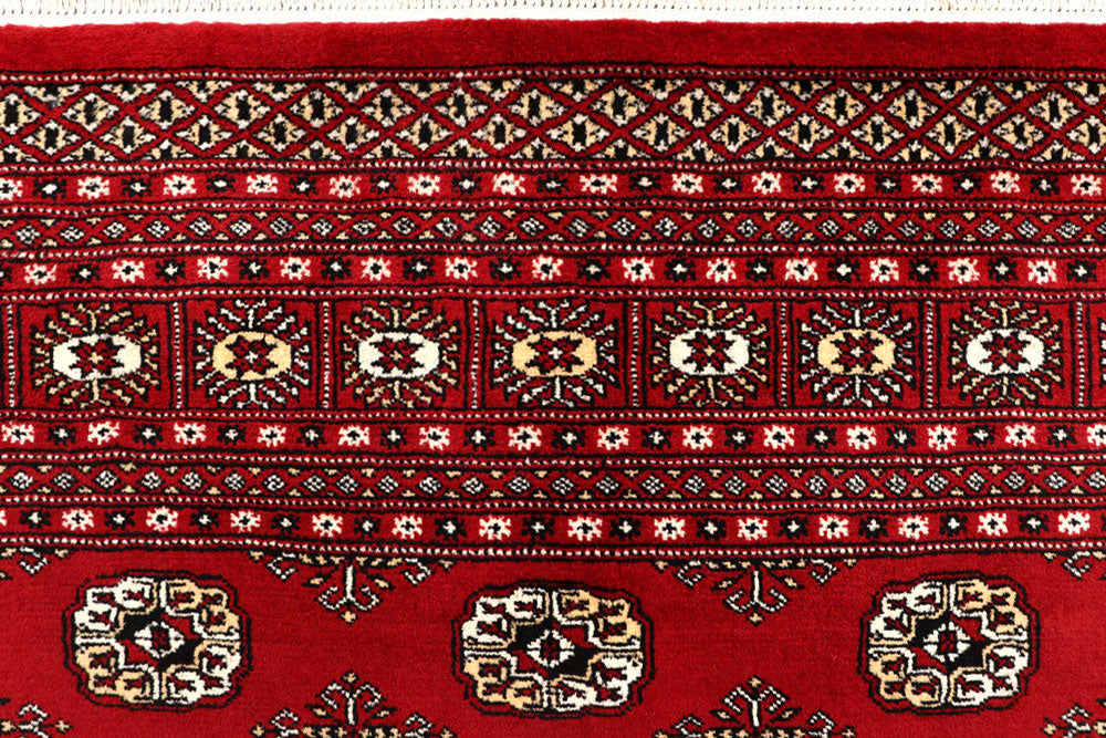 Firebrick Bokhara 8' x 10' 4 - No. 59387 - ALRUG Rug Store