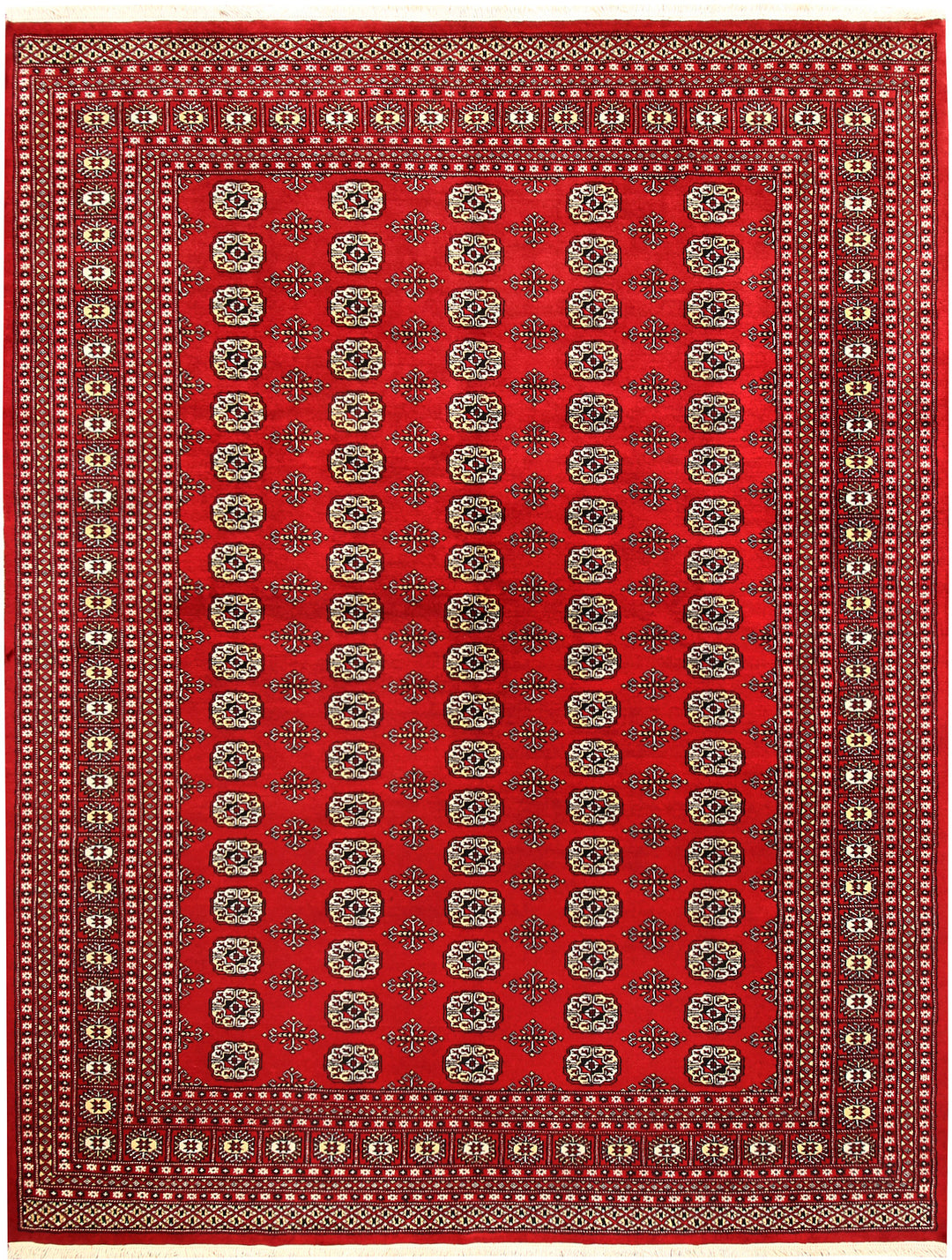 Firebrick Bokhara 8' x 10' 4 - No. 59387 - ALRUG Rug Store