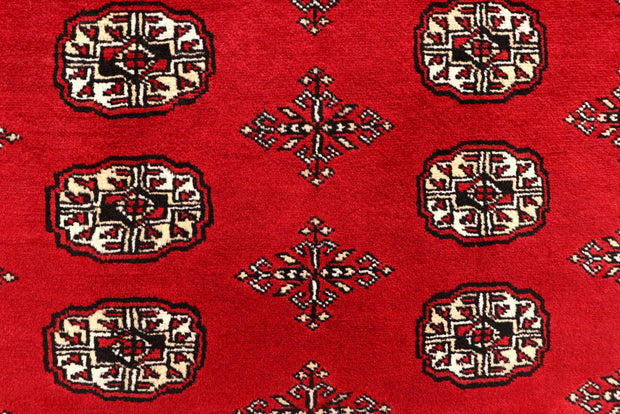 Red Bokhara 8' x 9' 9 - No. 59389 - ALRUG Rug Store