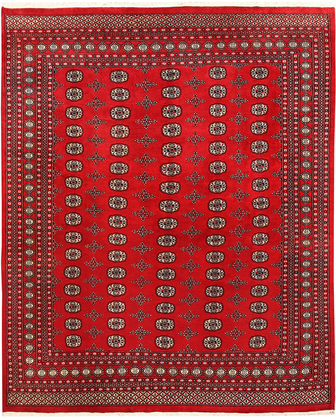 Red Bokhara 8' x 9' 9 - No. 59389 - ALRUG Rug Store
