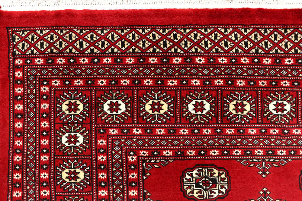 Red Bokhara 8' 1 x 10' 1 - No. 59391 - ALRUG Rug Store