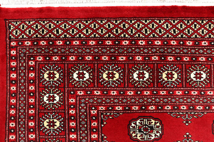 Red Bokhara 8' 1 x 10' 1 - No. 59391 - ALRUG Rug Store