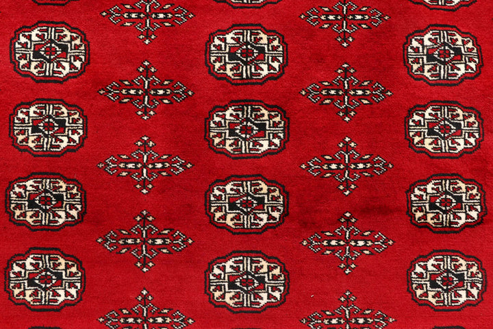 Red Bokhara 8' 1 x 10' 1 - No. 59391 - ALRUG Rug Store