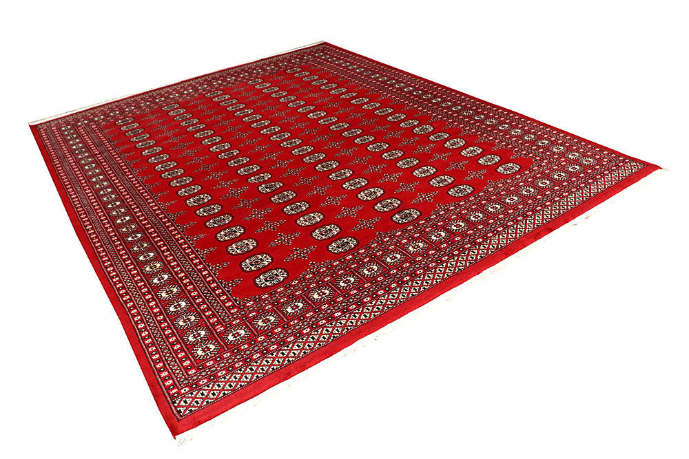 Red Bokhara 8' 1 x 10' 1 - No. 59391 - ALRUG Rug Store