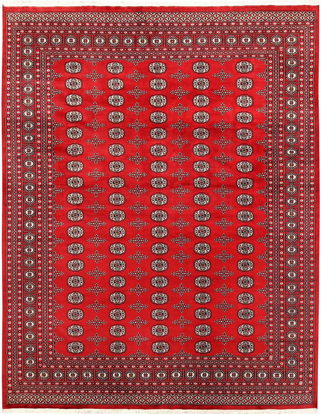 Red Bokhara 8' 1 x 10' 1 - No. 59391 - ALRUG Rug Store