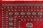 Red Bokhara 8' x 10' 2 - No. 59392 - ALRUG Rug Store