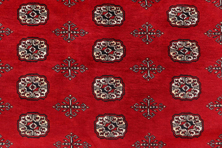Red Bokhara 8' x 10' 2 - No. 59392 - ALRUG Rug Store