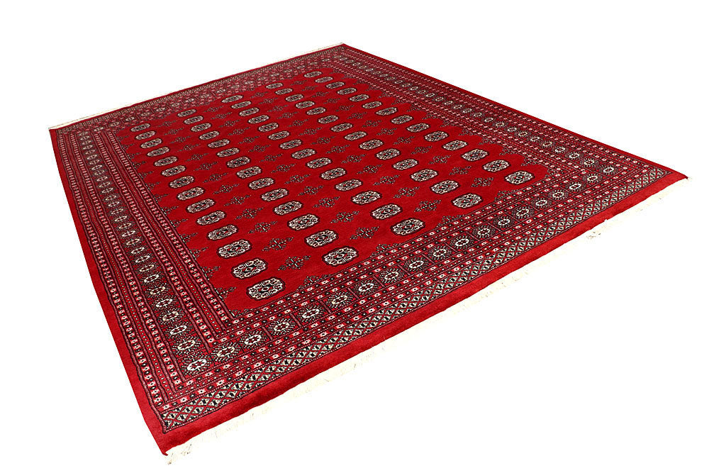 Red Bokhara 8' x 10' 2 - No. 59392 - ALRUG Rug Store