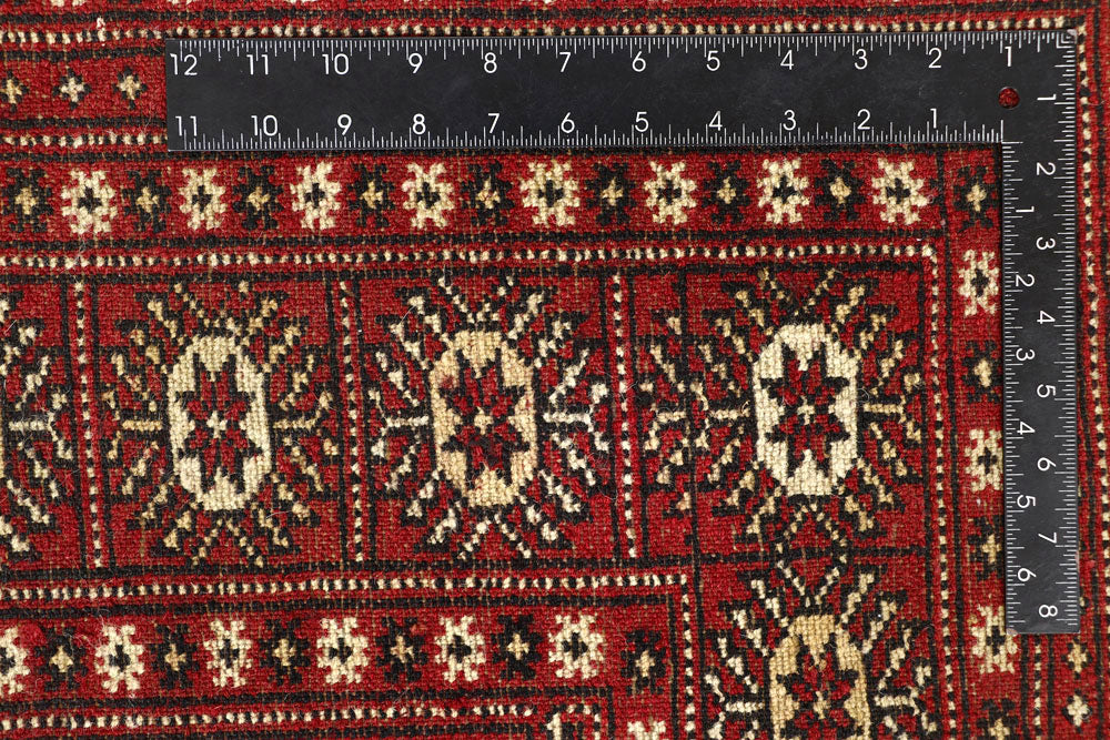 Red Bokhara 8' x 10' 2 - No. 59392 - ALRUG Rug Store