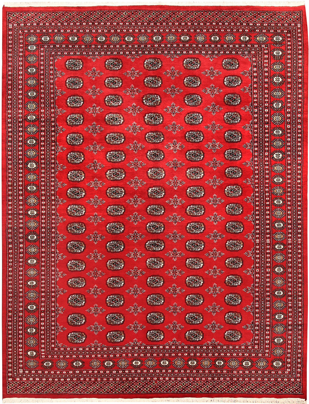 Firebrick Bokhara 7' 10 x 10' - No. 59393 - ALRUG Rug Store