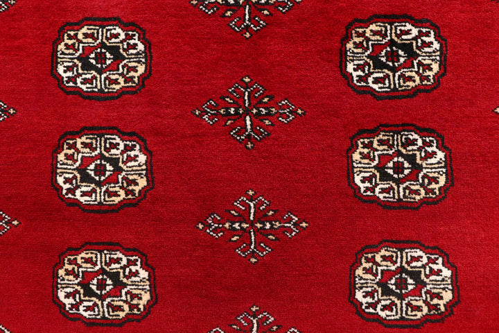 Firebrick Bokhara 8' 1 x 10' 1 - No. 59396 - ALRUG Rug Store