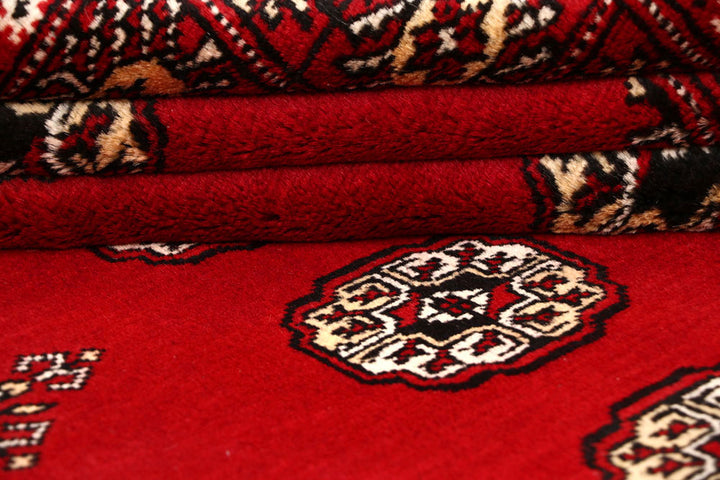 Firebrick Bokhara 8' 1 x 10' 1 - No. 59396 - ALRUG Rug Store