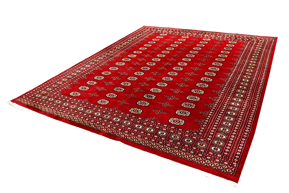 Firebrick Bokhara 8' 1 x 10' 1 - No. 59396 - ALRUG Rug Store