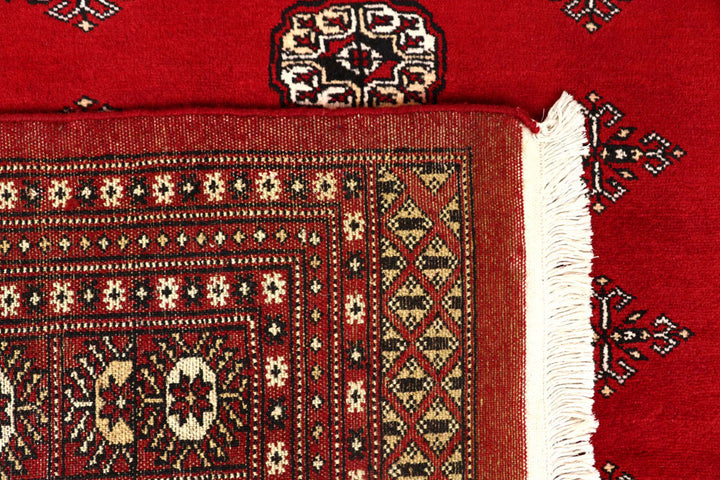Firebrick Bokhara 8' 1 x 10' 1 - No. 59396 - ALRUG Rug Store