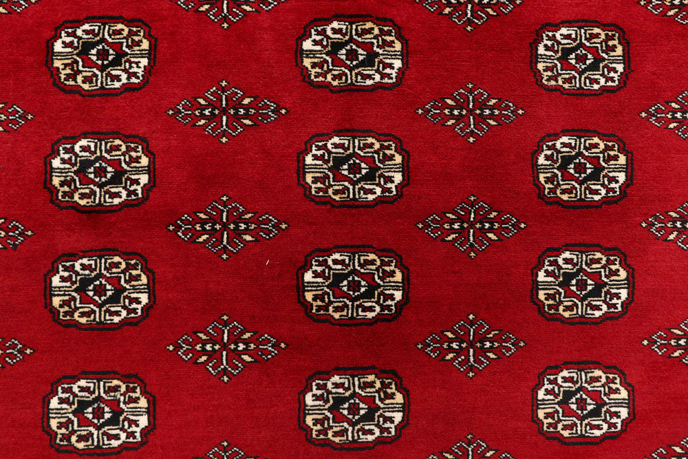 Red Bokhara 8' 2 x 10' 3 - No. 59397 - ALRUG Rug Store