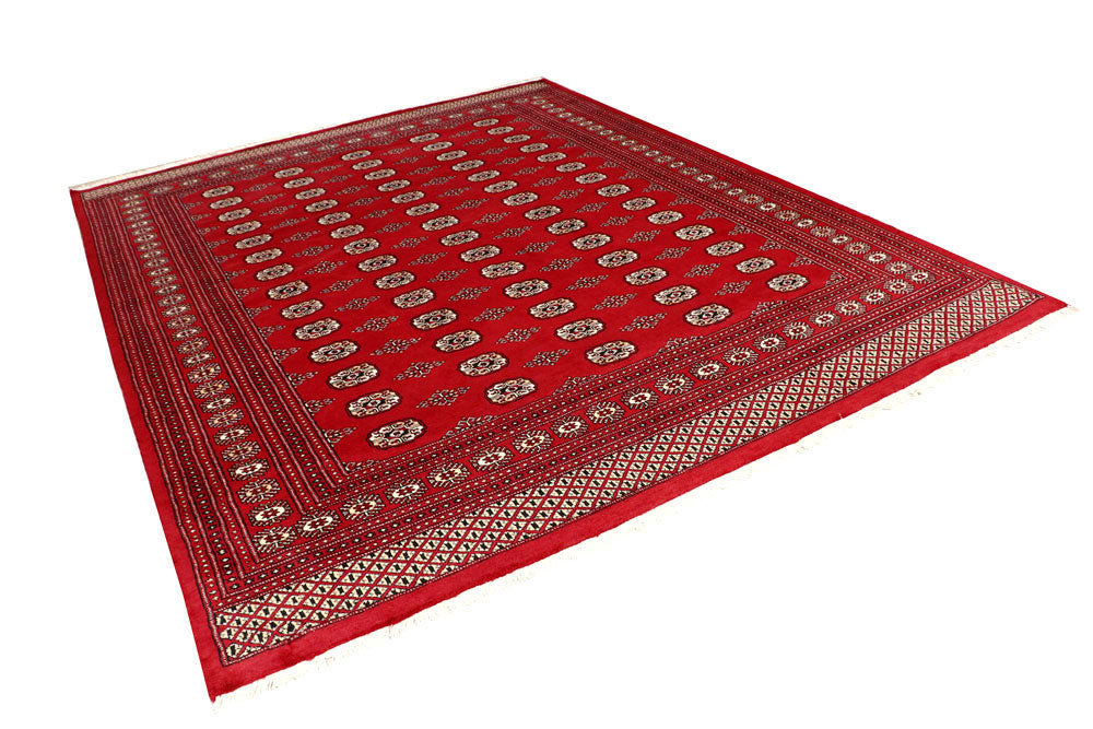 Red Bokhara 8' 2 x 10' 3 - No. 59397 - ALRUG Rug Store