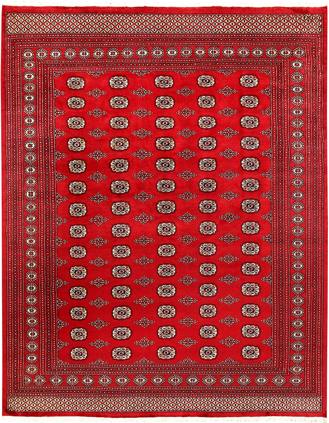 Red Bokhara 8' 2 x 10' 3 - No. 59397 - ALRUG Rug Store