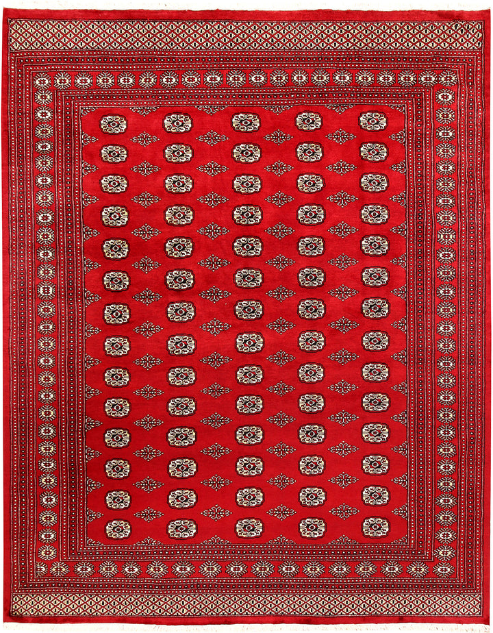 Red Bokhara 8' 2 x 10' 3 - No. 59397 - ALRUG Rug Store