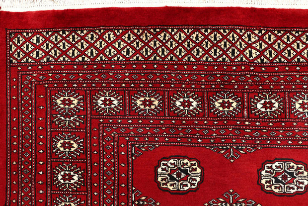 Red Bokhara 7' 11 x 10' 2 - No. 59398 - ALRUG Rug Store
