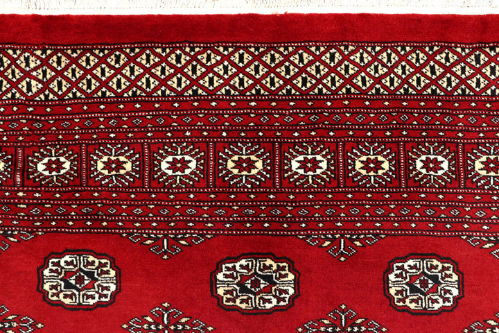 Red Bokhara 7' 11 x 10' 2 - No. 59398 - ALRUG Rug Store