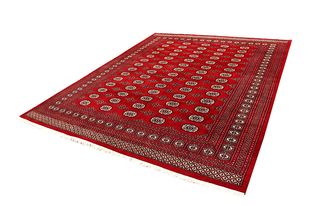 Red Bokhara 7' 11 x 10' 2 - No. 59398 - ALRUG Rug Store