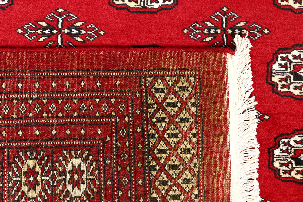 Red Bokhara 7' 11 x 10' 2 - No. 59398 - ALRUG Rug Store