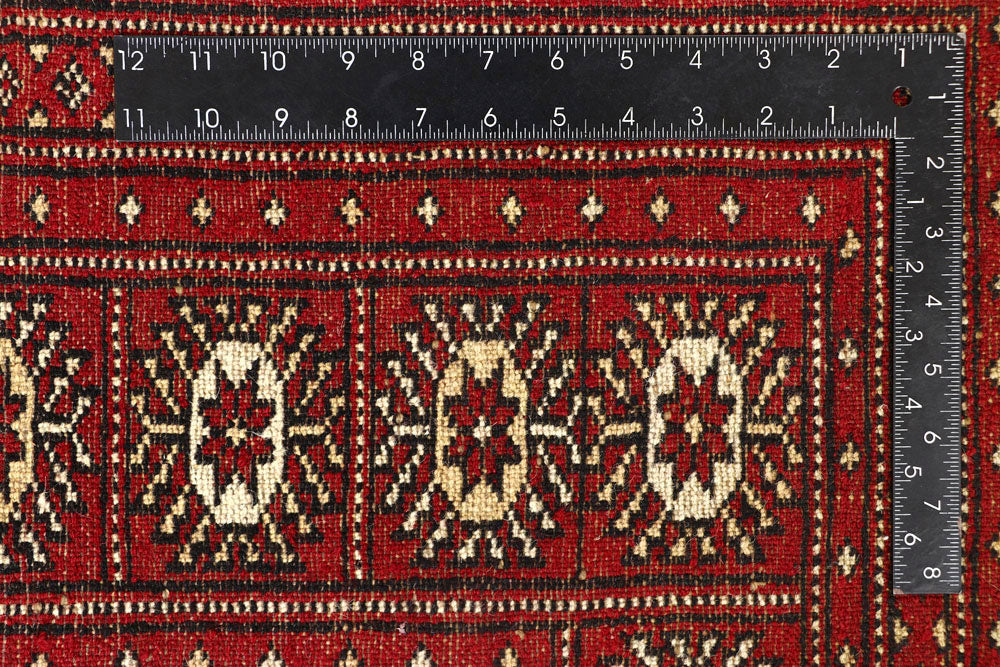 Red Bokhara 7' 11 x 10' 2 - No. 59398 - ALRUG Rug Store