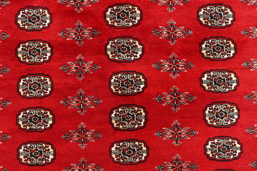 Red Bokhara 8' 2 x 10' 5 - No. 59399 - ALRUG Rug Store
