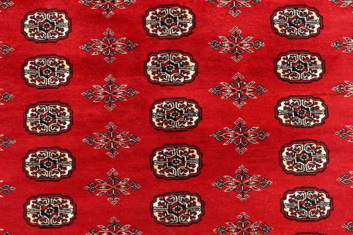 Red Bokhara 8' 2 x 10' 5 - No. 59399 - ALRUG Rug Store