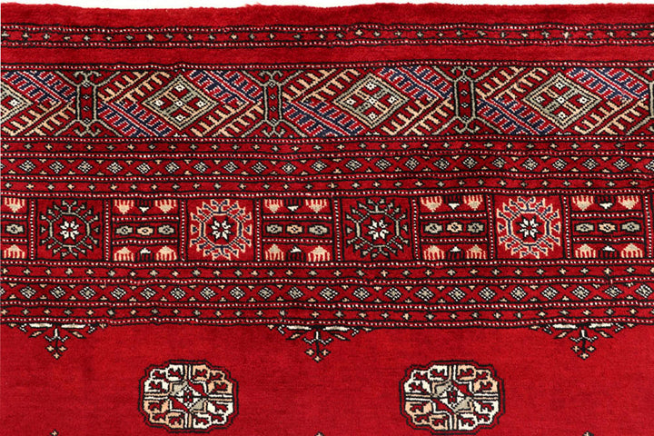 Firebrick Bokhara 7' 10 x 9' 8 - No. 59400 - ALRUG Rug Store