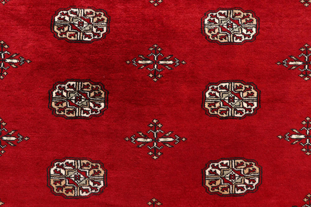 Firebrick Bokhara 7' 10 x 9' 8 - No. 59400 - ALRUG Rug Store