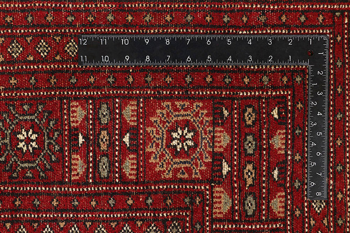 Firebrick Bokhara 7' 10 x 9' 8 - No. 59400 - ALRUG Rug Store
