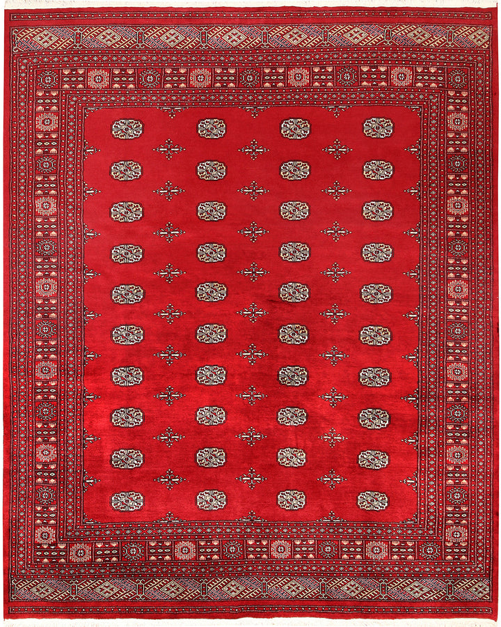 Firebrick Bokhara 7' 10 x 9' 8 - No. 59400 - ALRUG Rug Store