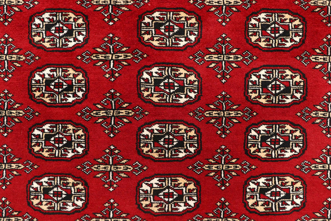 Firebrick Bokhara 7'  10" x 10'  2" - No. QA67795