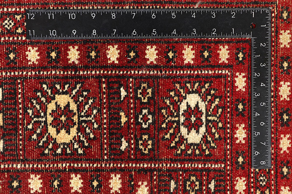 Firebrick Bokhara 7' 10 x 10' 2 - No. 59403 - ALRUG Rug Store
