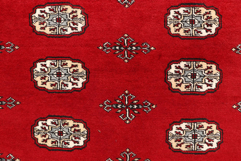 Firebrick Bokhara 8' x 10' 3 - No. 59405 - ALRUG Rug Store