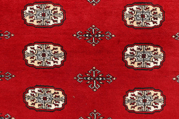 Firebrick Bokhara 8' x 10' 3 - No. 59405 - ALRUG Rug Store