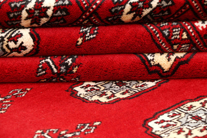 Firebrick Bokhara 8' x 10' 3 - No. 59405 - ALRUG Rug Store