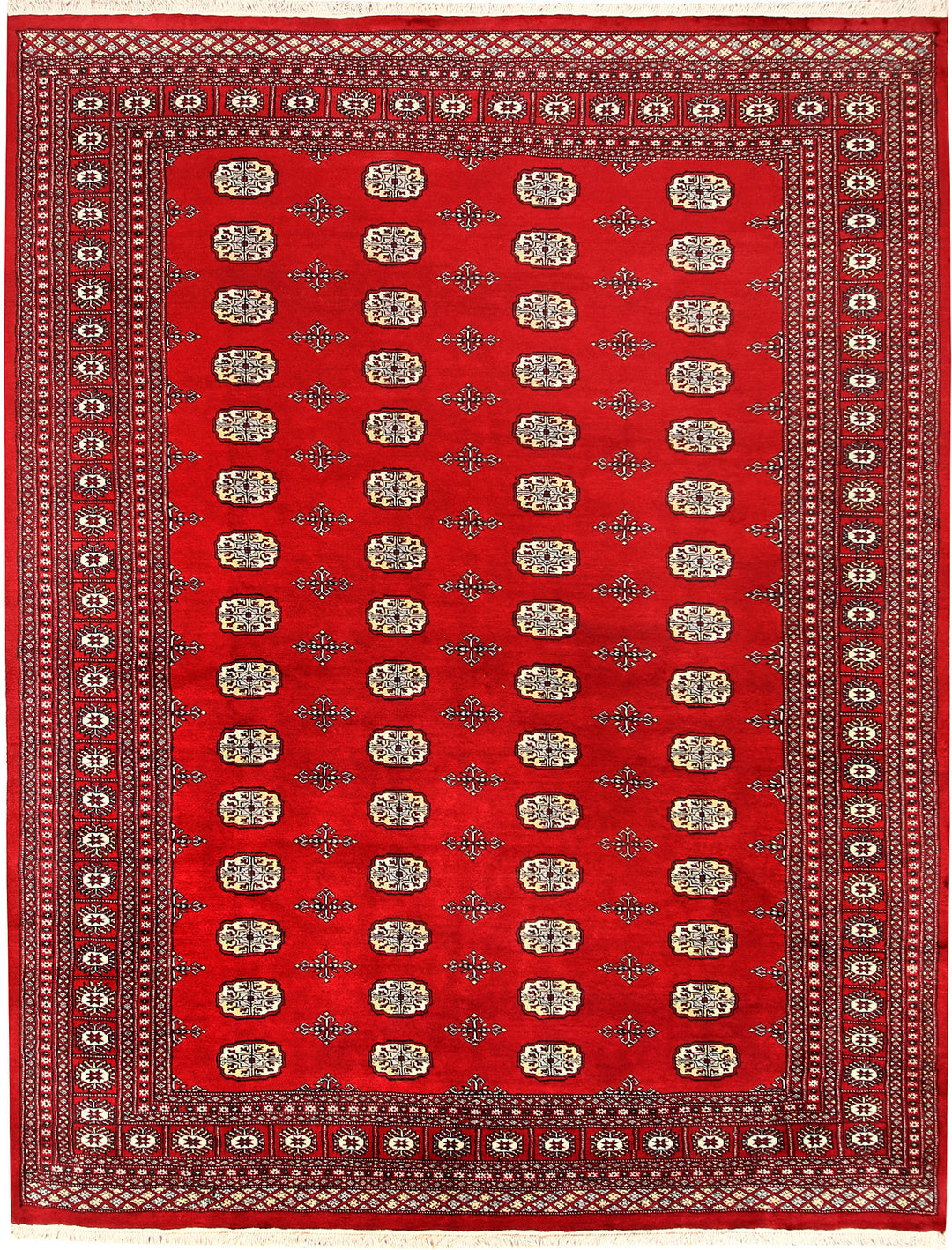 Firebrick Bokhara 8' x 10' 3 - No. 59405 - ALRUG Rug Store