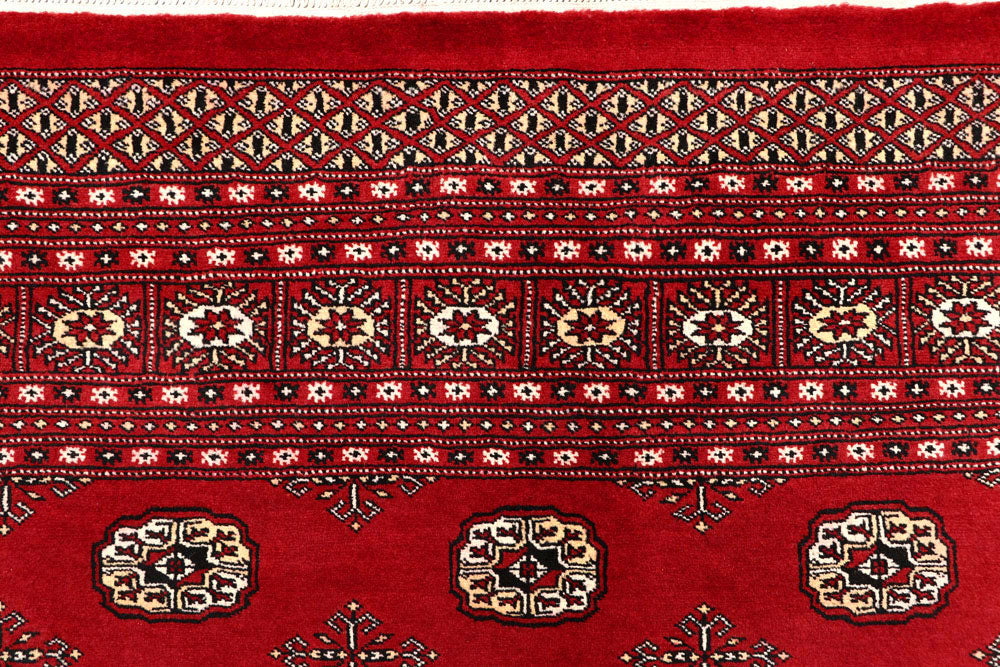 Firebrick Bokhara 8' 1 x 10' 4 - No. 59406 - ALRUG Rug Store