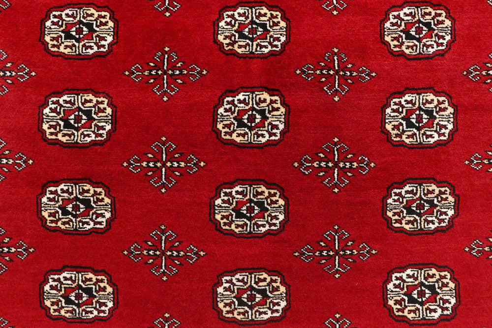 Firebrick Bokhara 8' 1 x 10' 4 - No. 59406 - ALRUG Rug Store