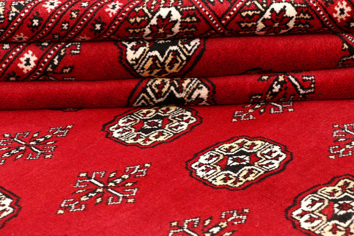 Firebrick Bokhara 8' 1 x 10' 4 - No. 59406 - ALRUG Rug Store